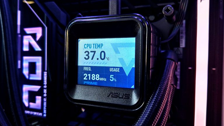 ASUS Prime LC 360 ARGB LCD im Test